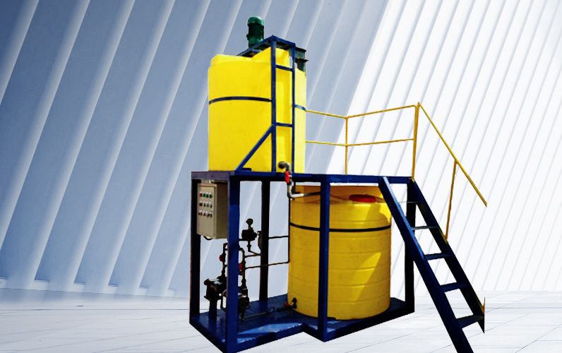 JDYX型批(pi)式溶藥攪拌裝寘